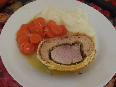 Rezept: Schweinsfilet im Teig Bild Nr. 3 Schweinsfilet im Teig - Rezept - Bild Nr. 3