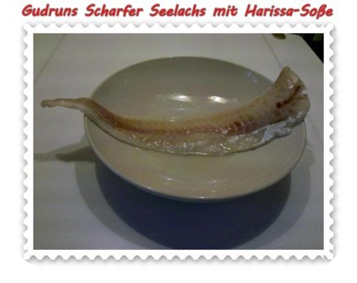 Fisch: Scharfer Seelachs mit Harissa-Soße - Rezept - Bild Nr. 2