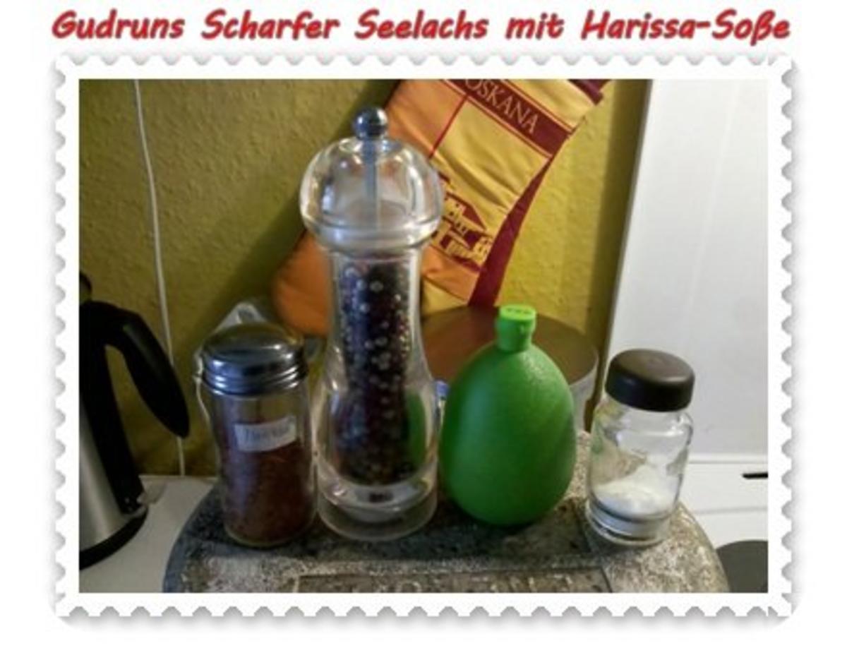 Fisch: Scharfer Seelachs mit Harissa-Soße - Rezept - Bild Nr. 3