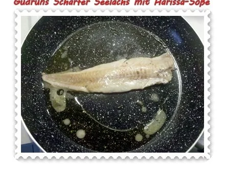 Fisch: Scharfer Seelachs mit Harissa-Soße - Rezept - Bild Nr. 7