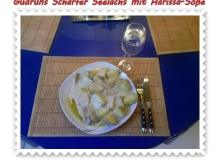 Fisch: Scharfer Seelachs mit Harissa-Soße - Rezept - Bild Nr. 8