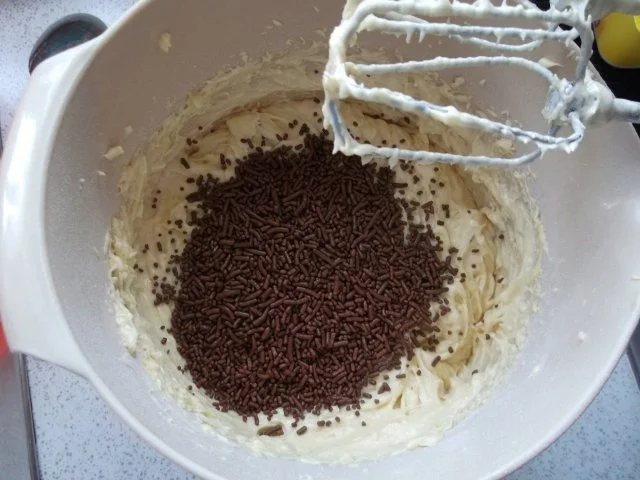 Bananen-Schoko-Cupcakes mit Vanillecreme - Rezept - Bild Nr. 6