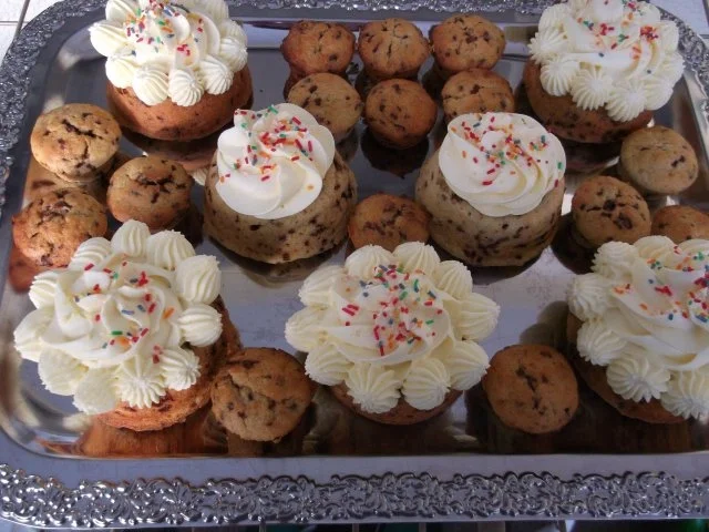 Bananen-Schoko-Cupcakes mit Vanillecreme - Rezept - Bild Nr. 12