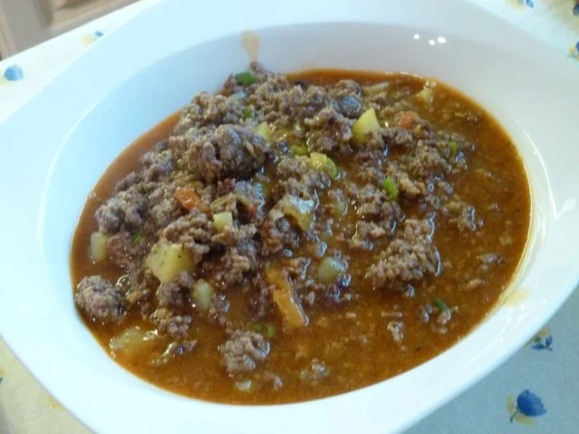 Rezept: Ein würziger Hackfleischtopf Ein würziger Hackfleischtopf - Rezept