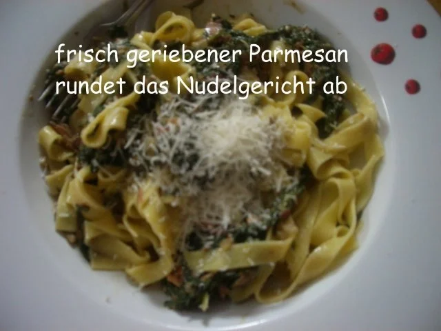 Spinat -Thunfisch -Soße - Rezept