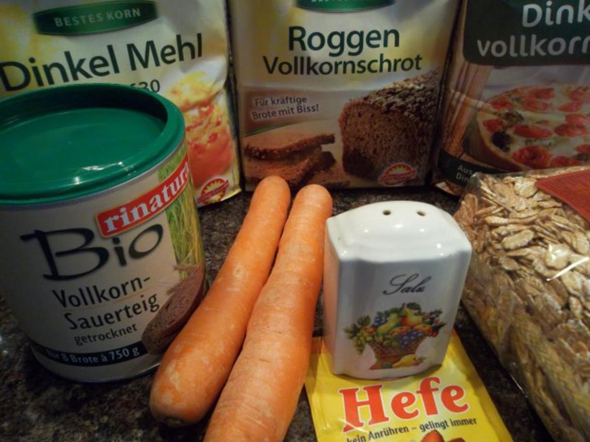 Marion's Dinkel-Karotten-Brot - Rezept