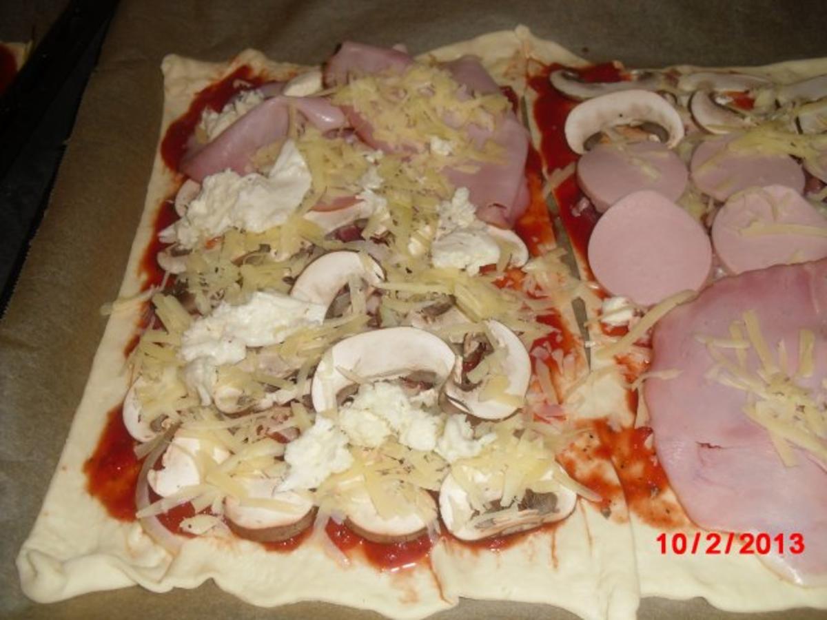 Pizza XXL, der Kühlschrank muß leer werden. - Rezept - Bild Nr. 4