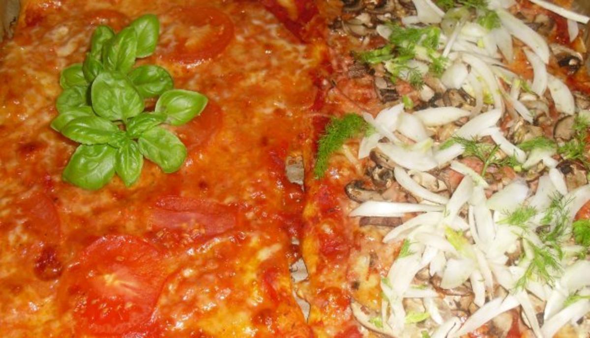 Bilder für Pizza XXL, der Kühlschrank muß leer werden. - Rezept