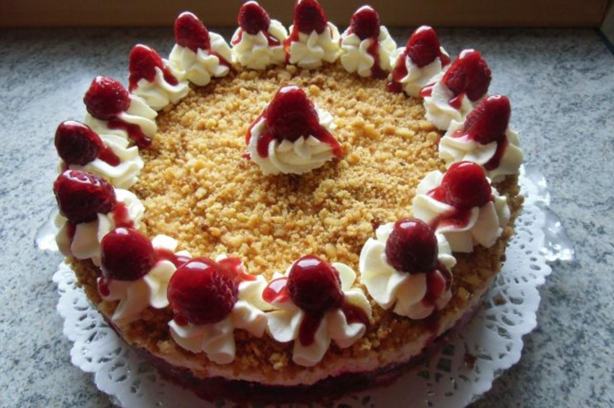 ❤ Himbeer-Krokant-Torte ❤ - Rezept - Bild Nr. 27