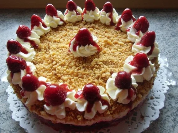 ❤ Himbeer-Krokant-Torte ❤ - Rezept - Bild Nr. 27