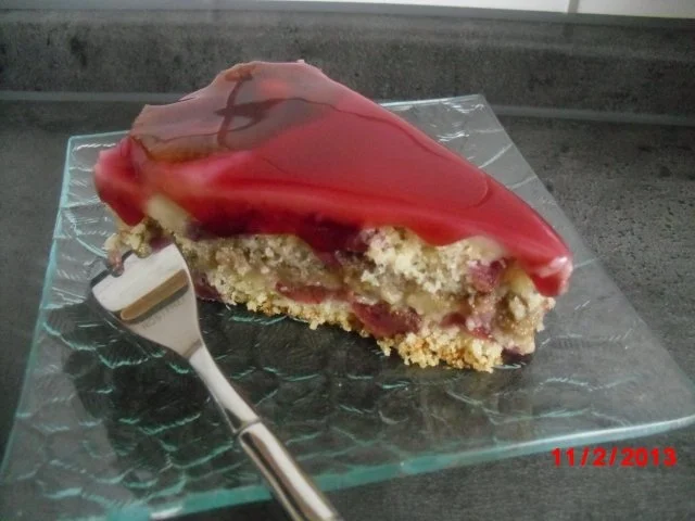 Rezept: Obsttorte, für meinen Schatz zum Geburtstag. Obsttorte, für meinen Schatz zum Geburtstag. - Rezept