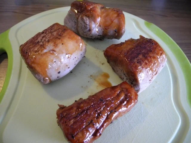 Schwein : Schweinefilet an Backpflaumen - Weinreduktion... - Rezept - Bild Nr. 20