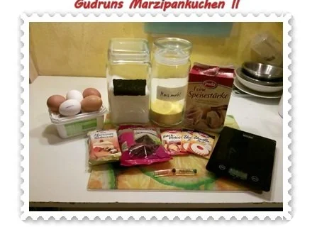 Rezept: Kuchen: Marzipankuchen II Bild Nr. 2 Kuchen: Marzipankuchen II - Rezept - Bild Nr. 2