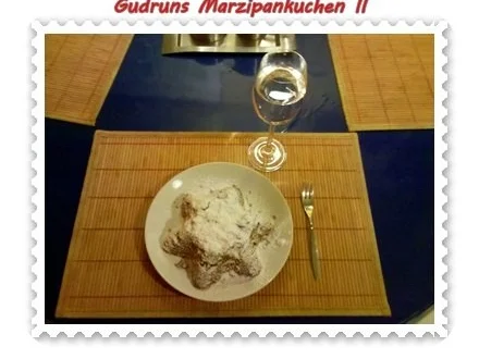 Rezept: Kuchen: Marzipankuchen II Bild Nr. 10 Kuchen: Marzipankuchen II - Rezept - Bild Nr. 10
