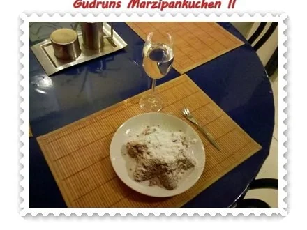 Rezept: Kuchen: Marzipankuchen II Bild Nr. 12 Kuchen: Marzipankuchen II - Rezept - Bild Nr. 12