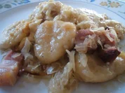 Auflauf: Sauerkraut-Gnocchi-Auflauf - Rezept
