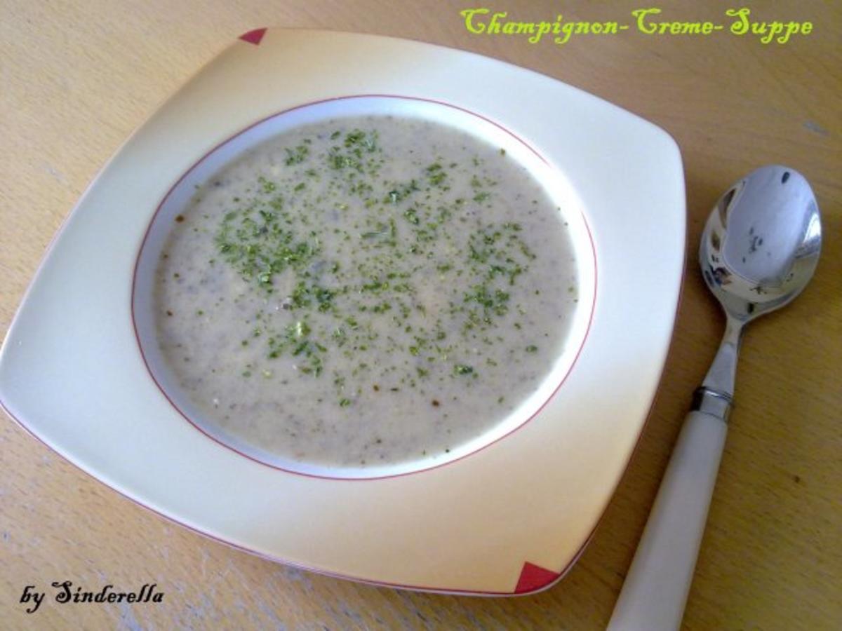♥Champignon-Creme-Suppe♥ - Rezept mit Bild - kochbar.de