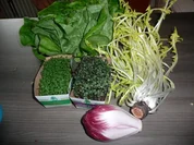 Rezept: Zigeunerrollbraten , Wildreis , Frรผhlings - Salat Zigeunerrollbraten , Wildreis , Frรผhlings - Salat - Rezept