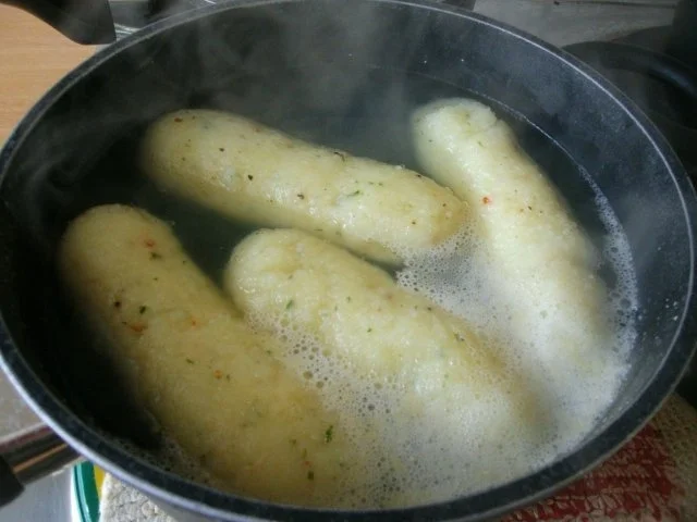 Zigeunerhackbällchen mit Kartoffelknödeltaler - Rezept - Bild Nr. 13