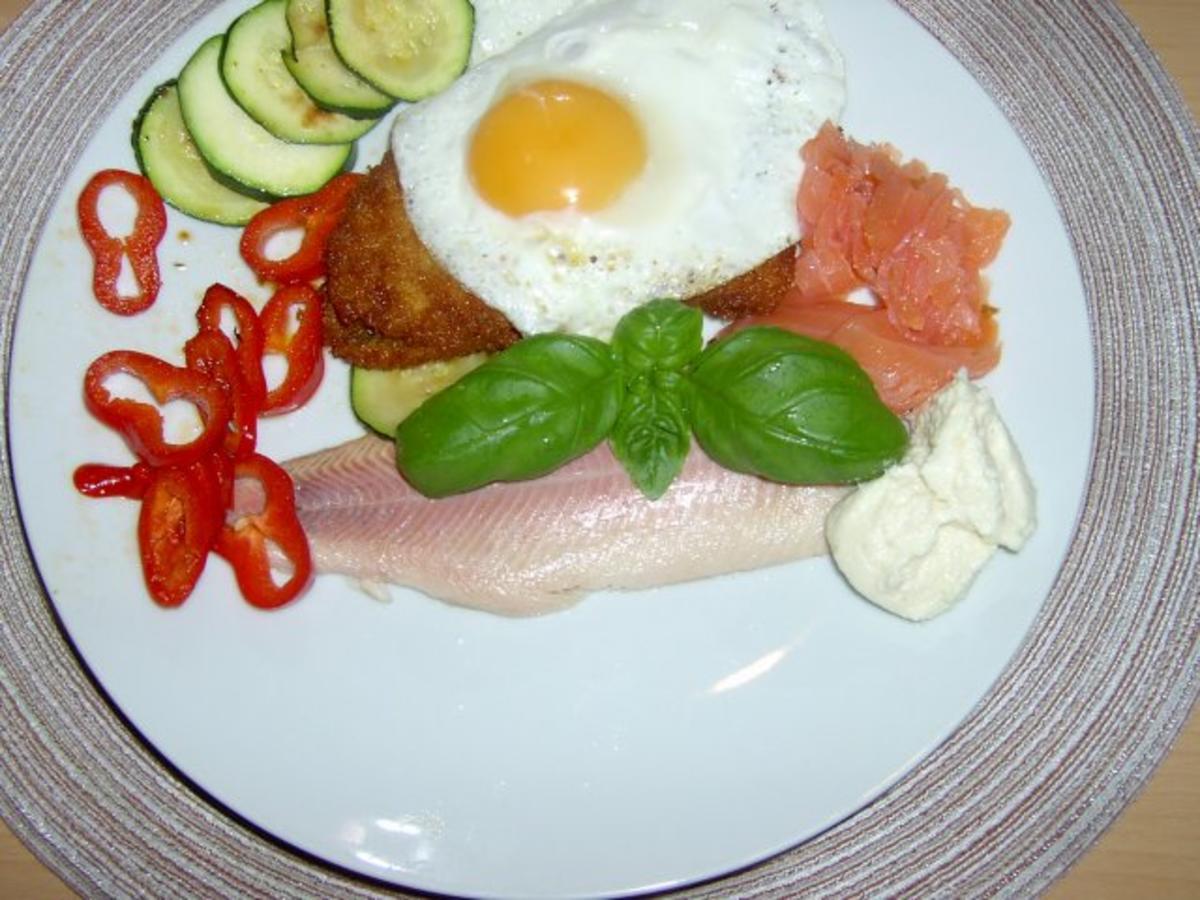 Schnitzel á la "Holstein", Variation - Rezept