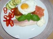 Schnitzel á la "Holstein", Variation - Rezept