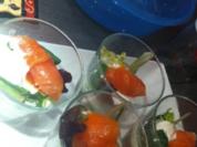 Frischkäse-Lachs-Tapas - Rezept