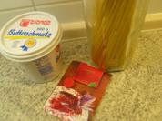 Nudelgerichte: Safran - Spaghetti - Nestchen - Rezept