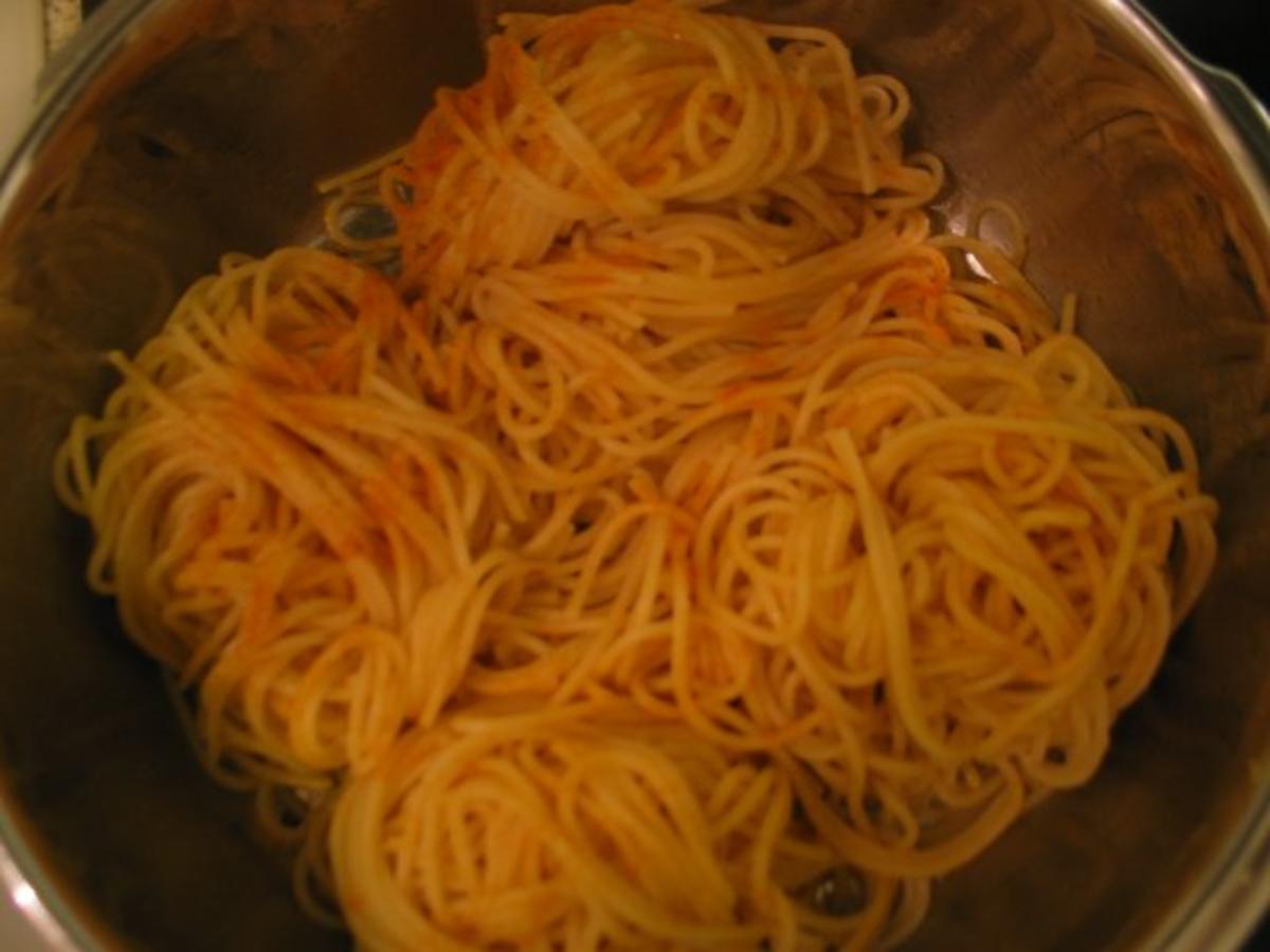 Nudelgerichte: Safran - Spaghetti - Nestchen - Rezept - Bild Nr. 2