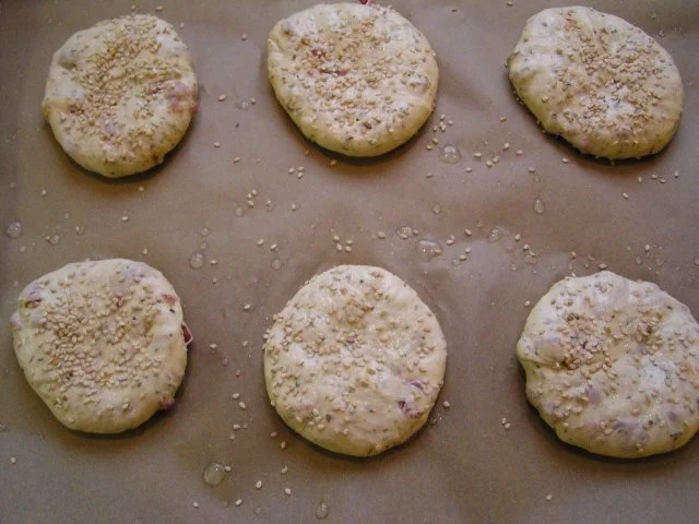 Rezept: Pizza Schinken Brötchen Bild Nr. 3 Pizza Schinken Brötchen - Rezept - Bild Nr. 3