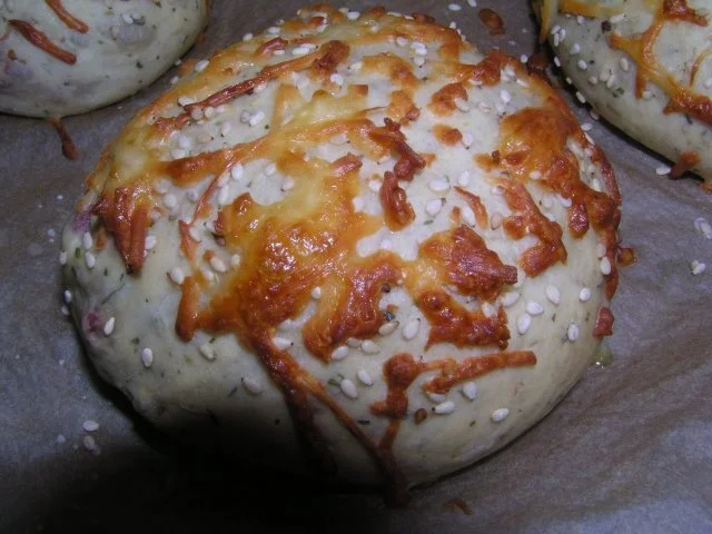 Rezept: Pizza Schinken Brötchen Bild Nr. 6 Pizza Schinken Brötchen - Rezept - Bild Nr. 6