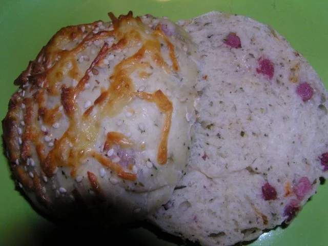 Rezept: Pizza Schinken Brötchen Bild Nr. 7 Pizza Schinken Brötchen - Rezept - Bild Nr. 7