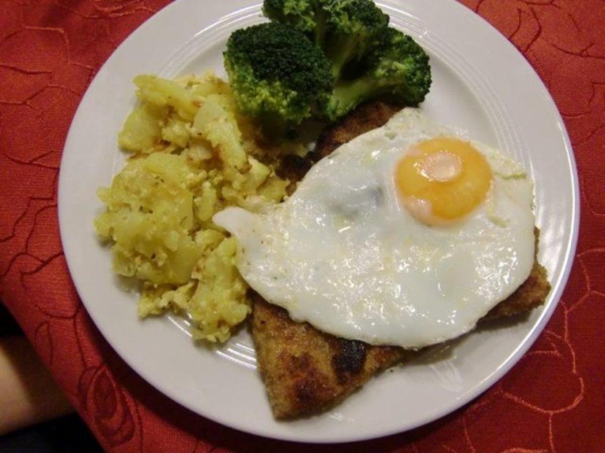 Bilder für Schnitzel mit Bratkartoffeln à la Heiko - Rezept