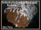 BiNe` S SCHOKOLADENKUCHEN MIT KOKOS - Rezept