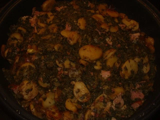 Rezept: Kartoffel-Grünkohl-Auflauf Bild Nr. 2 Kartoffel-Grünkohl-Auflauf - Rezept - Bild Nr. 2