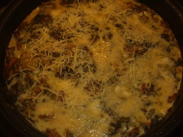 Rezept: Kartoffel-Grünkohl-Auflauf Bild Nr. 3 Kartoffel-Grünkohl-Auflauf - Rezept - Bild Nr. 3