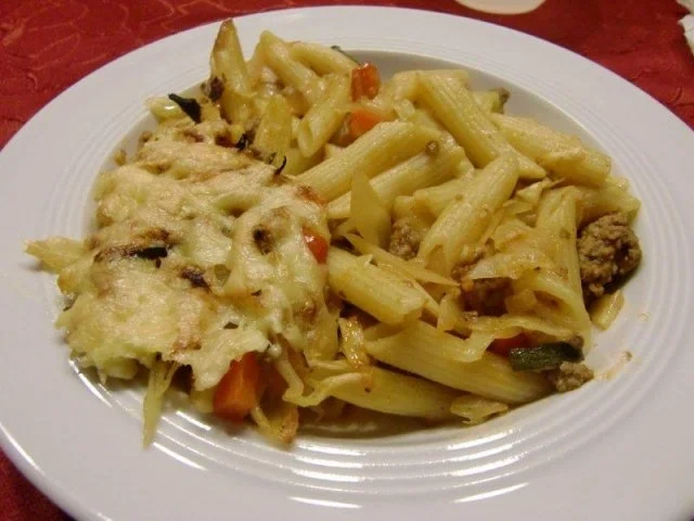 Weißkohlauflauf mit Nudeln à la Heiko - Rezept