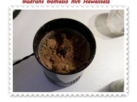 Rezept: Gewürz: Gomasio mit Hawaiisalz Bild Nr. 7 Gewürz: Gomasio mit Hawaiisalz - Rezept - Bild Nr. 7