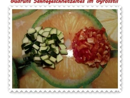 Rezept: Fleisch: Sahnegeschnetzeltes im Gyrosstil Bild Nr. 7 Fleisch: Sahnegeschnetzeltes im Gyrosstil - Rezept - Bild Nr. 7