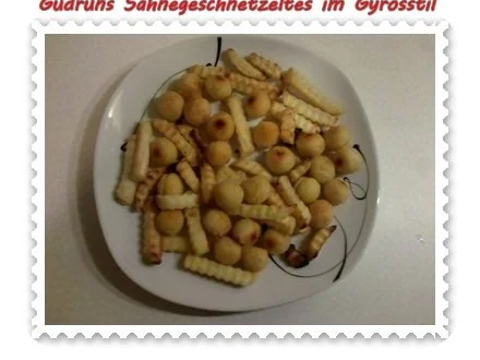 Rezept: Fleisch: Sahnegeschnetzeltes im Gyrosstil Bild Nr. 12 Fleisch: Sahnegeschnetzeltes im Gyrosstil - Rezept - Bild Nr. 12