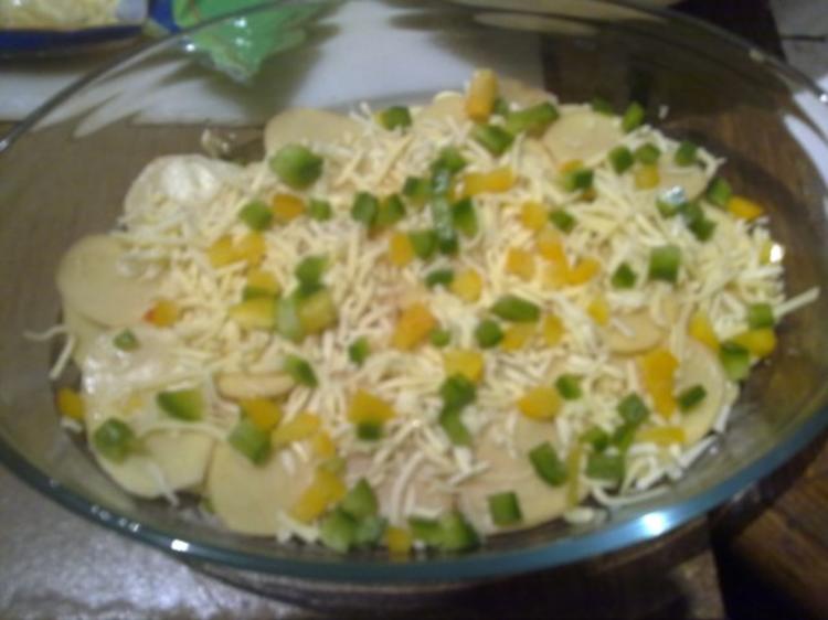 Kartoffelgratin mit Kartoffeln und Chili rot - Rezept mit Bild - kochbar.de