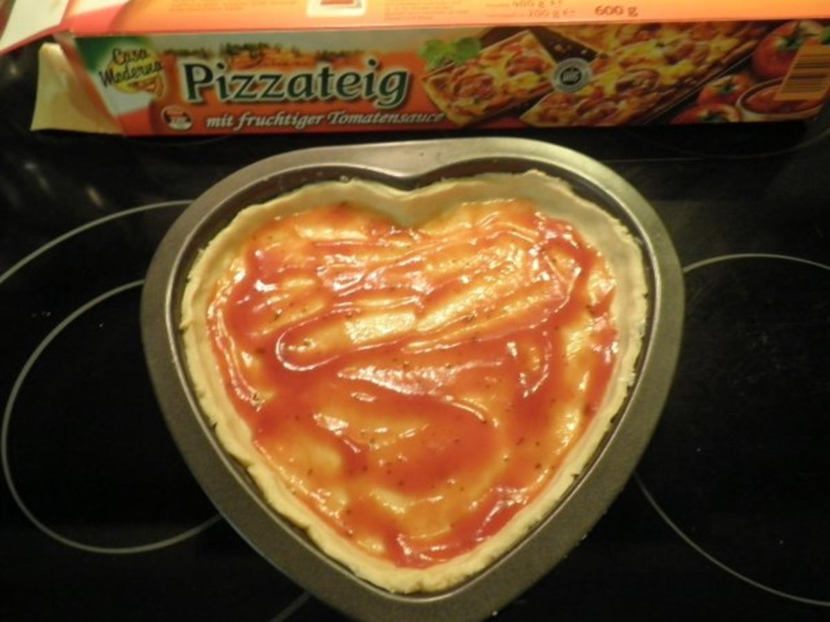 Pizza - Herzen - Rezept - Bild Nr. 6