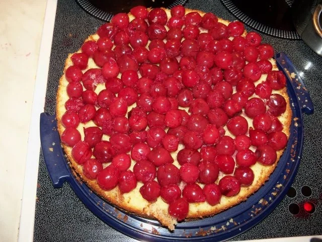 Kirschtorte mit Nußdecke - Rezept - Bild Nr. 6