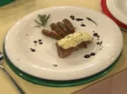 Rücken und Käse von der Ziege mit Okraschotengemüse (Harry Wijnvoord) - Rezept