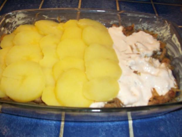 Gyros-Kartoffel-Auflauf - Rezept mit Bild - kochbar.de