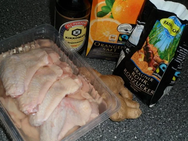 Rezept: Hähnchenflügel in süßer Soße Bild Nr. 2 Hähnchenflügel in süßer Soße - Rezept - Bild Nr. 2