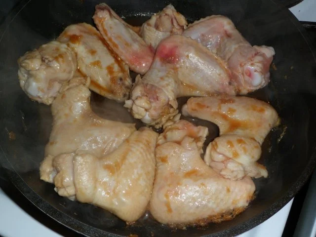 Rezept: Hähnchenflügel in süßer Soße Bild Nr. 5 Hähnchenflügel in süßer Soße - Rezept - Bild Nr. 5