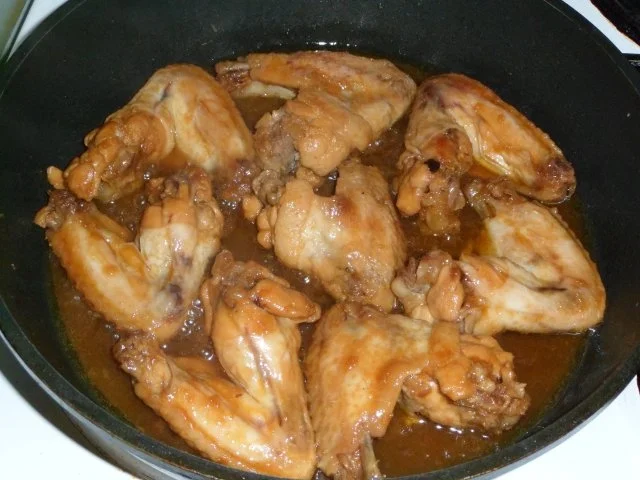 Rezept: Hähnchenflügel in süßer Soße Bild Nr. 6 Hähnchenflügel in süßer Soße - Rezept - Bild Nr. 6