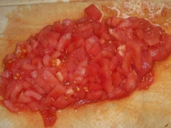 Lachslasagne mit Knusperkruste und cremiger Paprika-Tomatensoße - Rezept - Bild Nr. 6