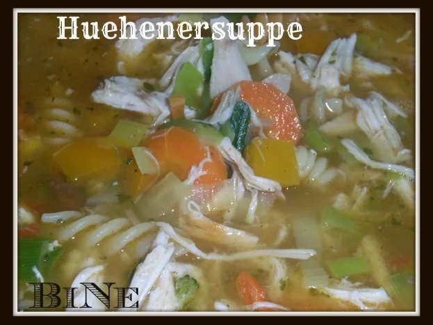 BiNe` S HUEHNERSUPPE - Rezept - Bild Nr. 3