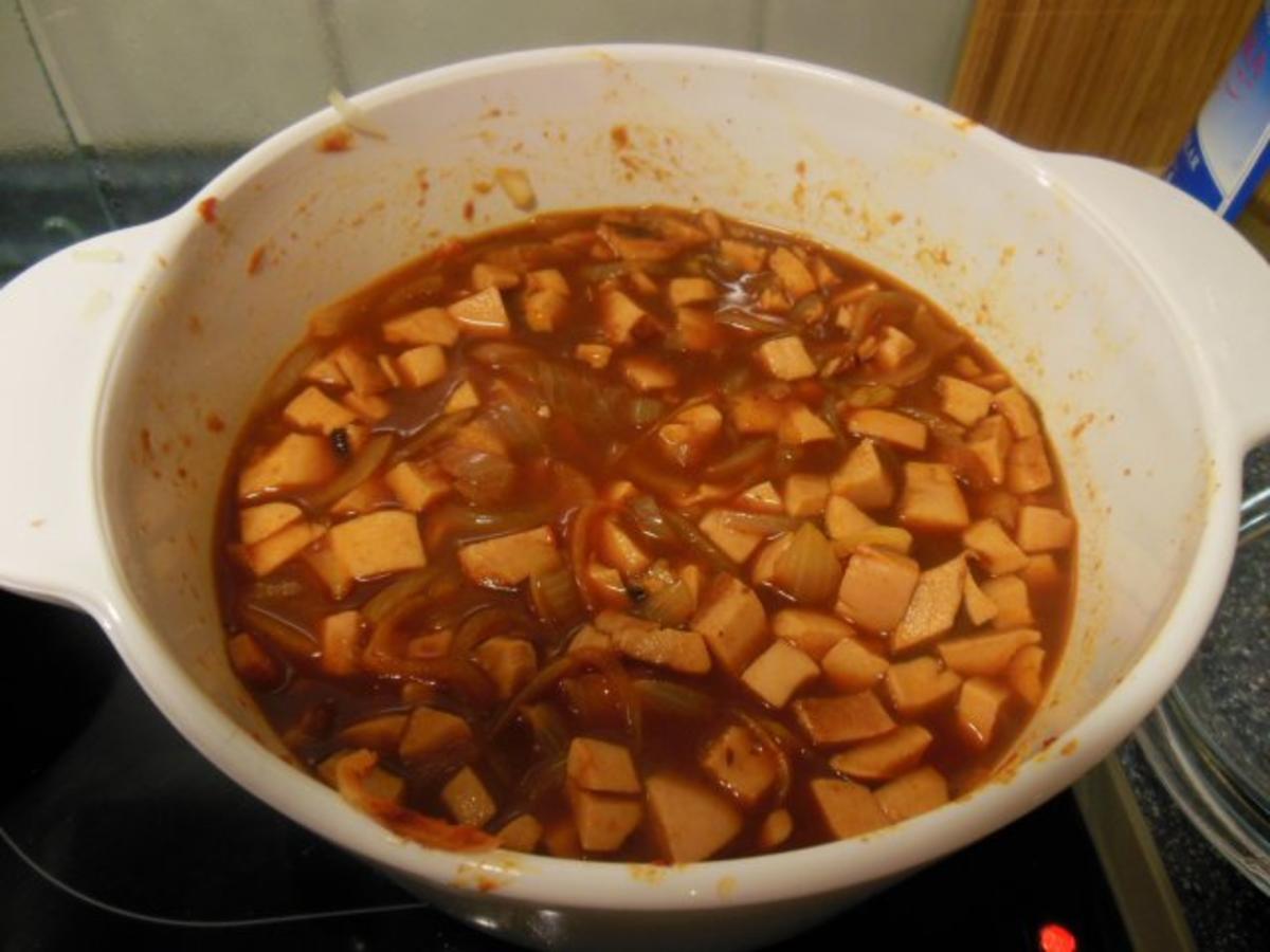 Kochen:Wurstgulasch - Rezept - Bild Nr. 4